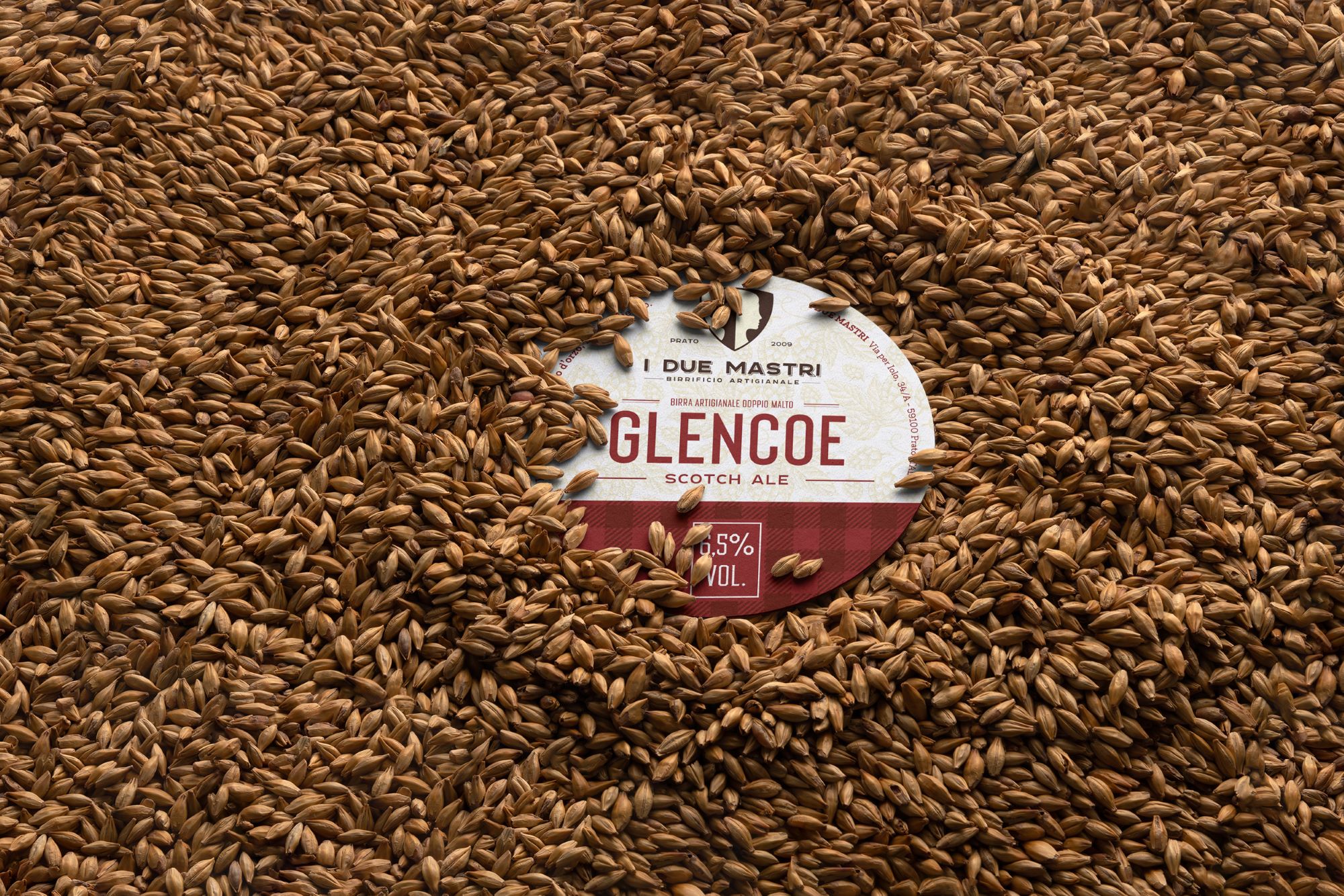 Birrificio I Due Mastri Glencoe Coaster - by Taak Web Agency Prato
