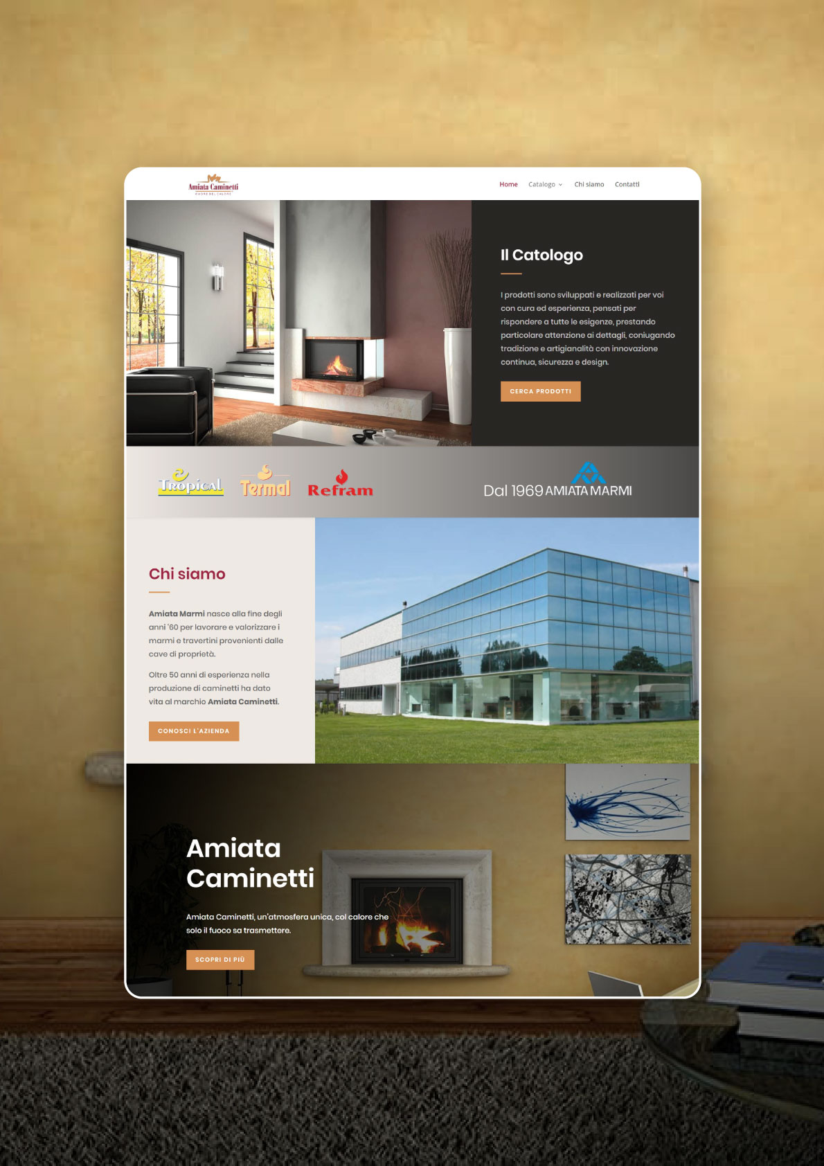 Amiata Caminetti Taak Web Agency Sito Web Desktop