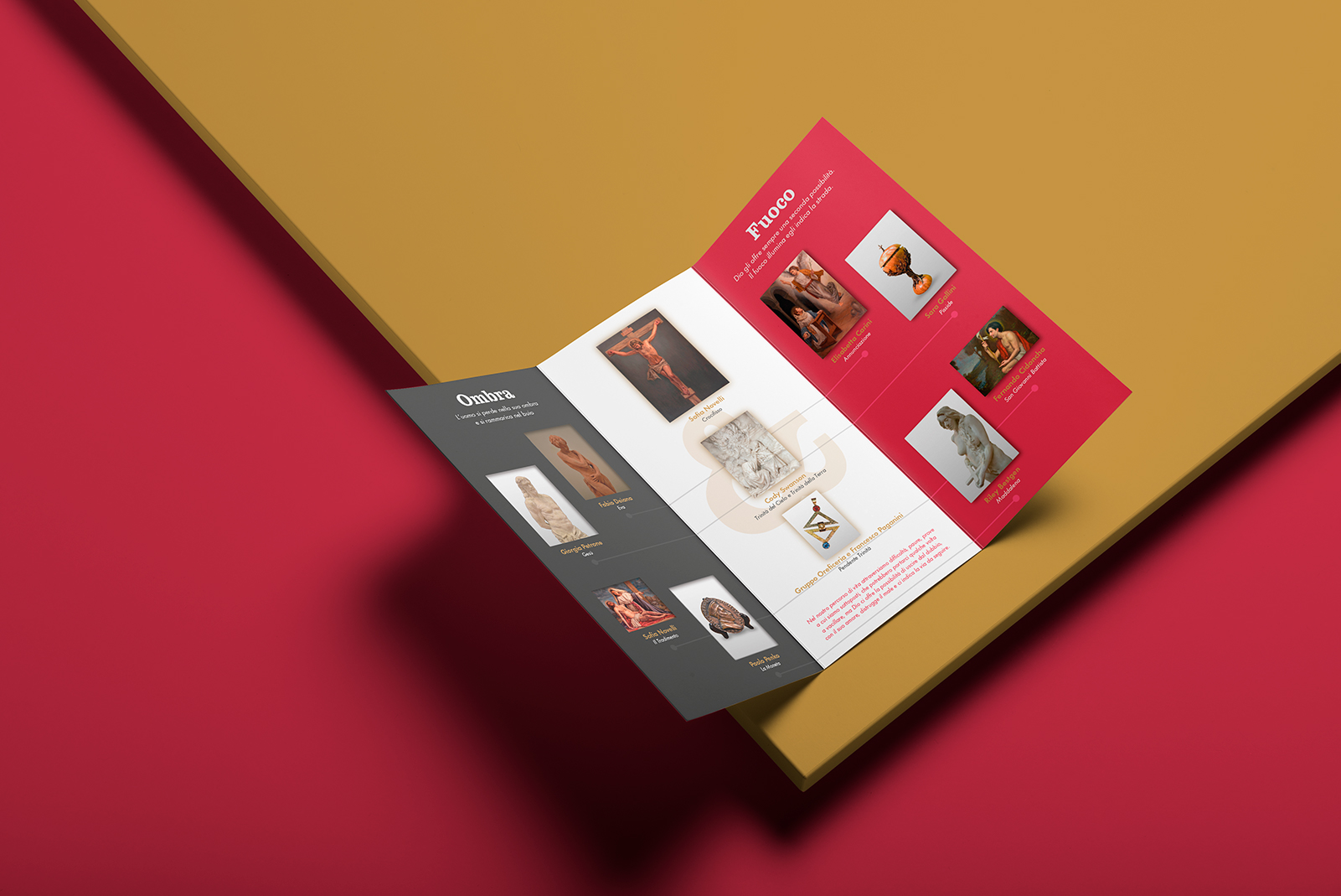 Sacred Art School Firenze Koinè Brochure by Taak Web Agency Prato